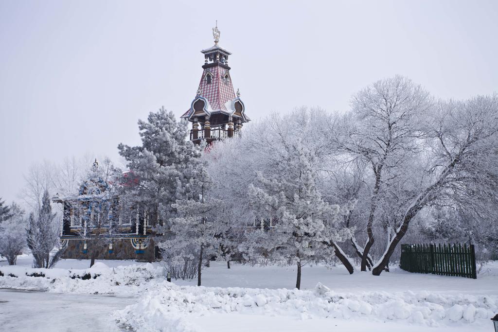 Harbin Volgamanor Hotel Acheng Bagian luar foto