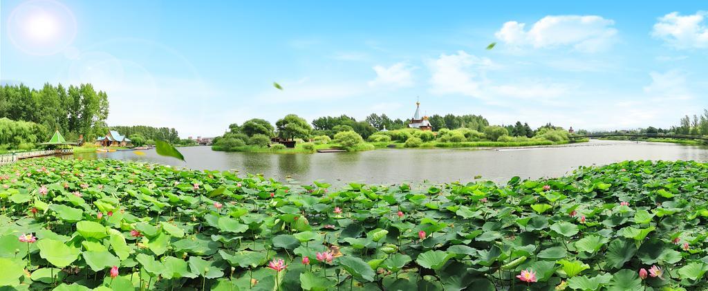 Harbin Volgamanor Hotel Acheng Bagian luar foto